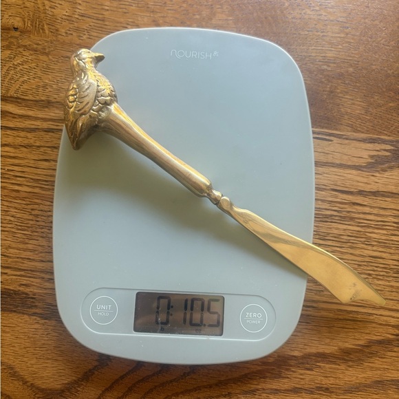 Vintage Brass Quail Letter Opener - Picture 4 of 14